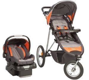 eddie bauer trailguide jogger travel system image
