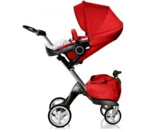 stokke xplory newborn stroller red image