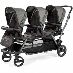peg perego triplette piroet stroller with pop up seats