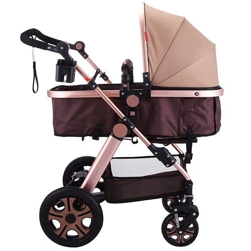 VEVOR Foldable Anti-Shock Newborn Stroller